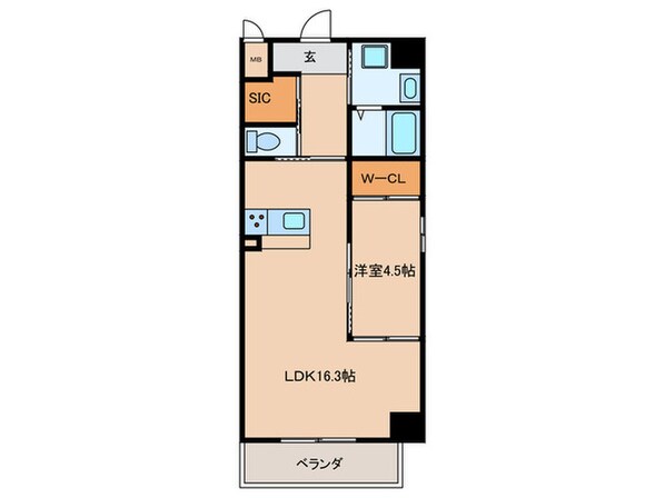 KAYA　MEIEKIの物件間取画像